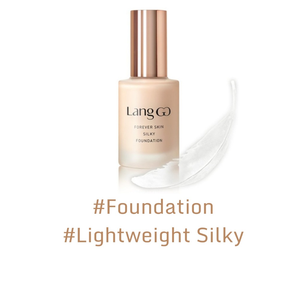 รองพื้น Forever Skin Silky Foundation LANGGG SPF 20 PA++ 30ml
