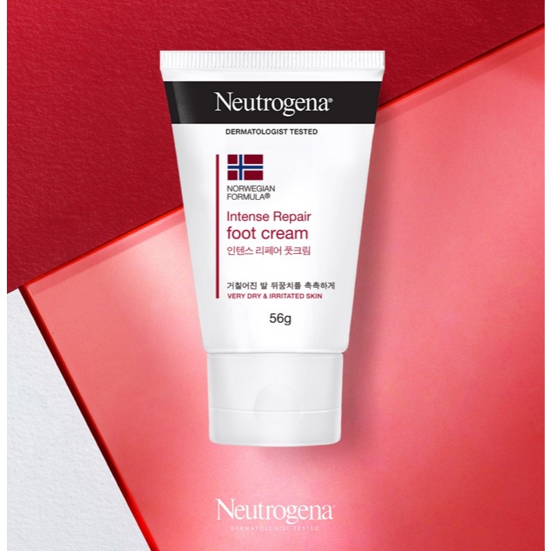 [Neutrogena] ครีมเท้าซ่อมแซมความเข้ม 56g