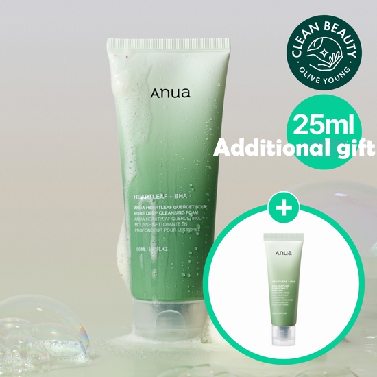 [Anua] Heartleaf Quercetinol™ โฟมล้างหน้ารูขุมขนลึก