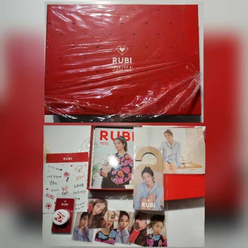 Kwon Eunbi Rubi 1st Fanclub Kit Membership Fankit อัลบั้ม Photocard