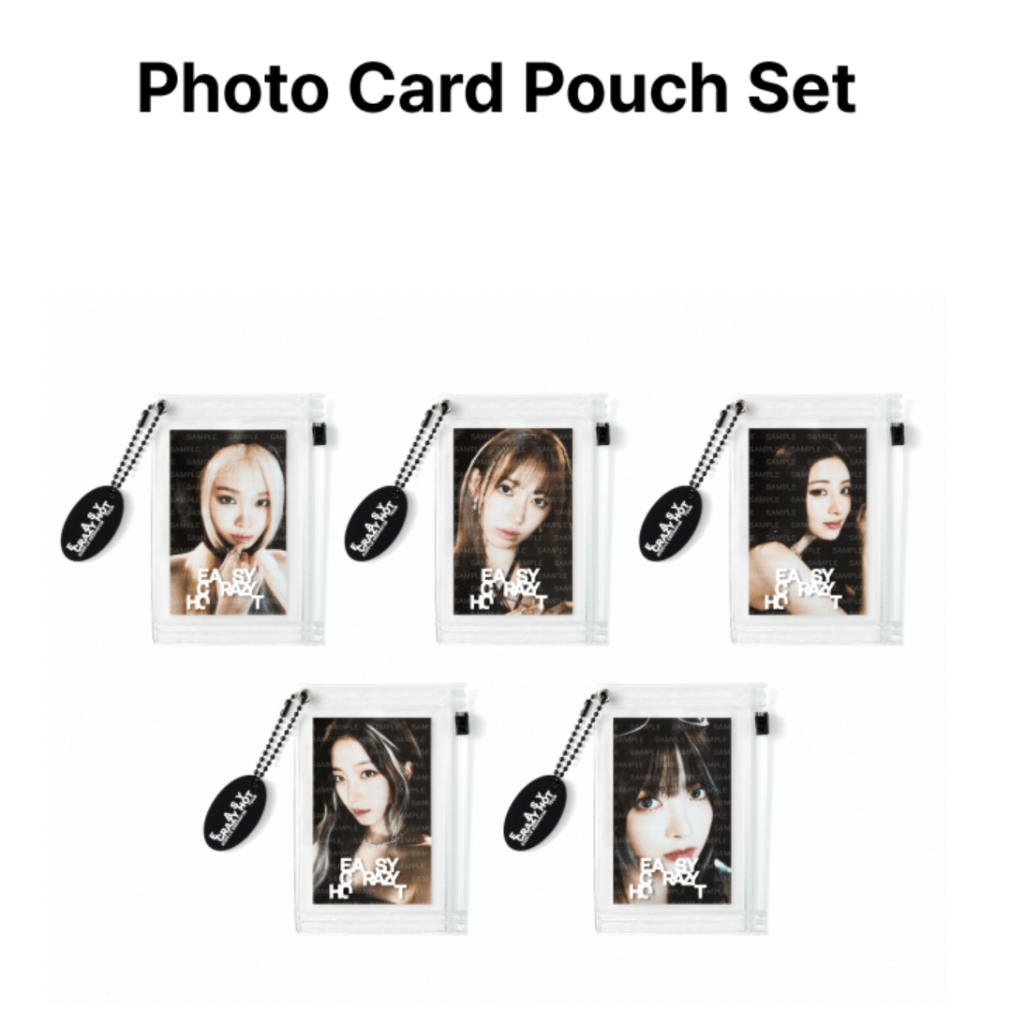 ชุดกระเป๋าโฟโต้การ์ด LE SSERAFIM