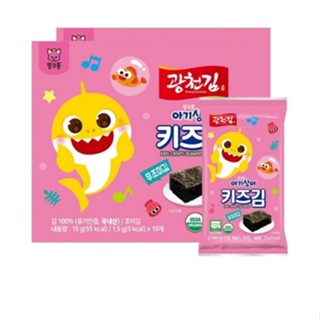 [PINKFONG] สาหร่ายทะเลเด็ก Laver Baby shark Organic Kids Cri…