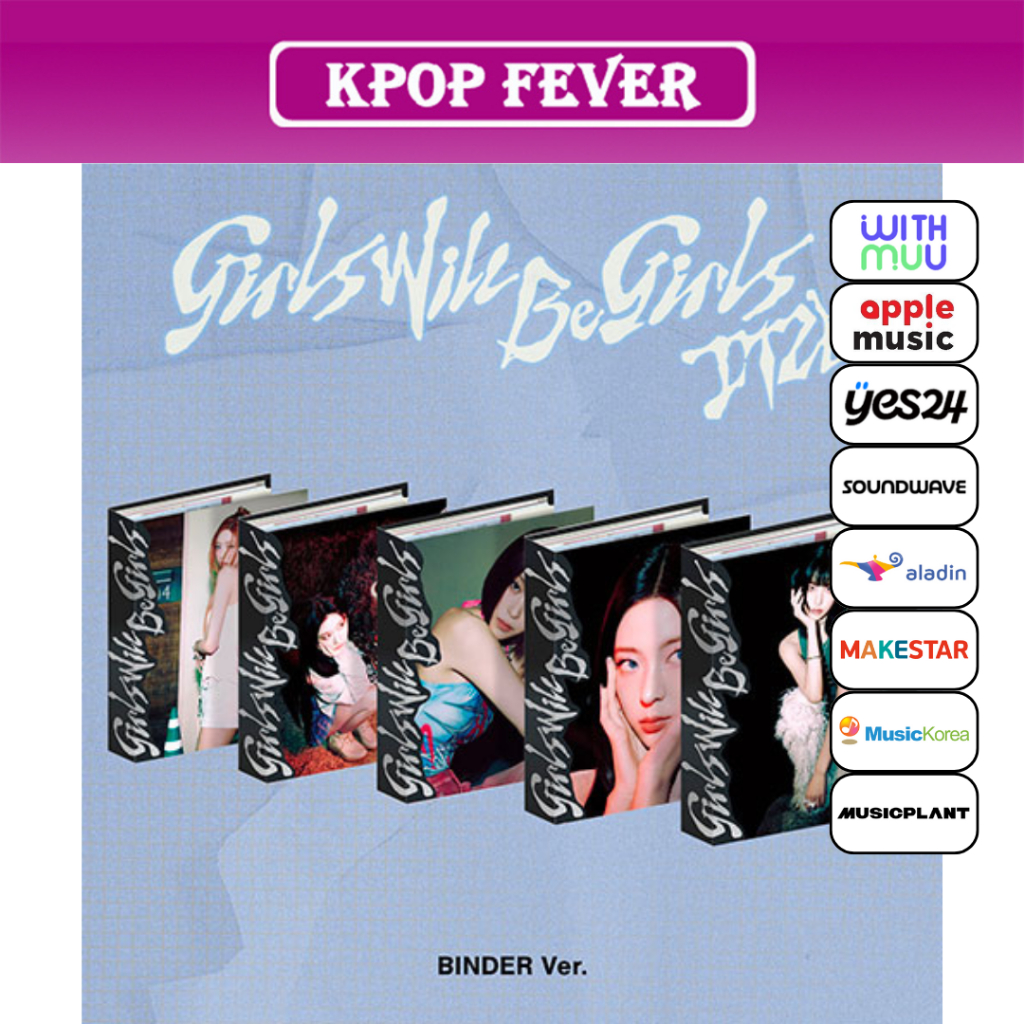 ITZY [Girls Will Be Girls] Binder Ver / ALBUM
