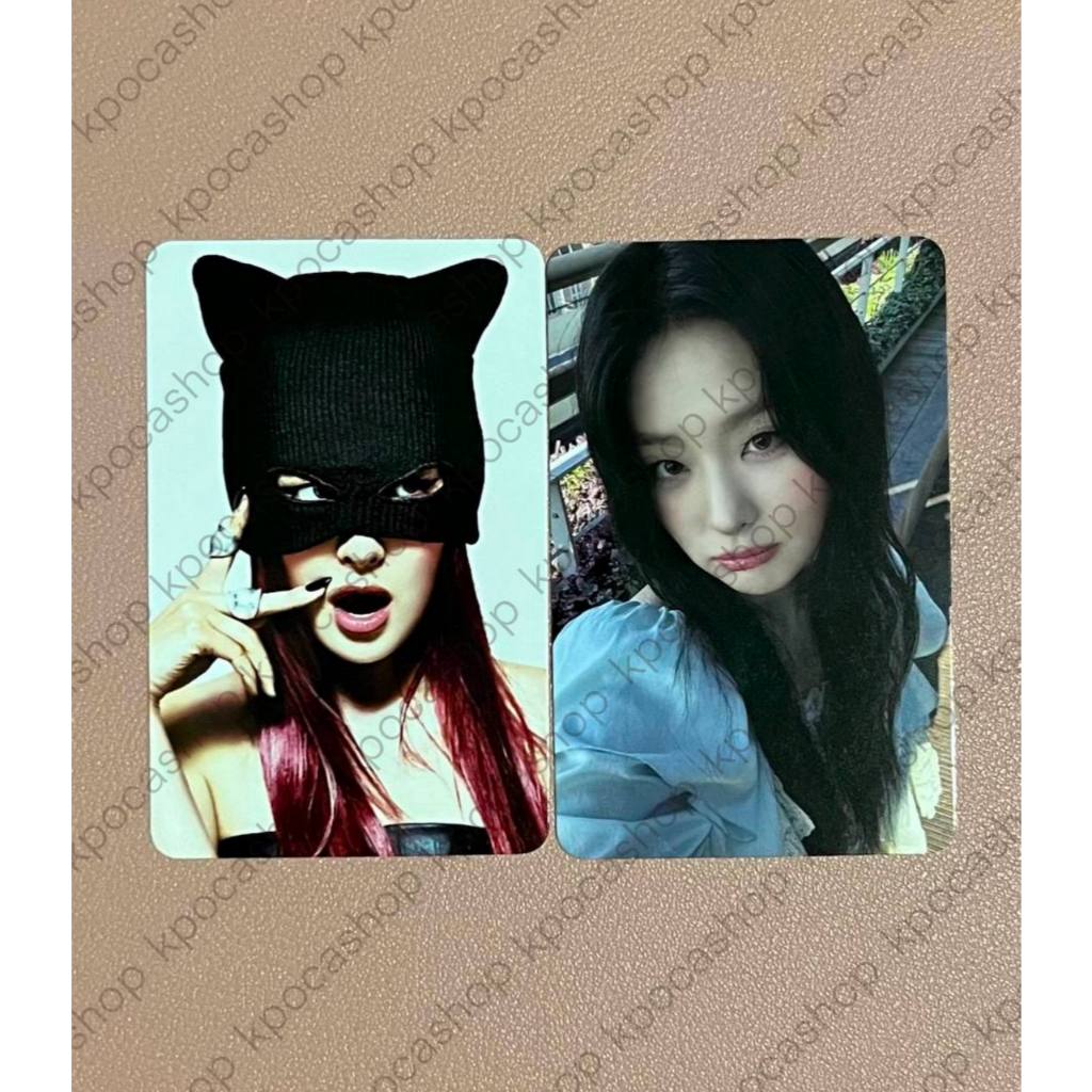 RV Seulgi Accidently On Purpose MD การ์ดสะสม แกะปิดผนึก seulgi กํามะหยี่สีแดง