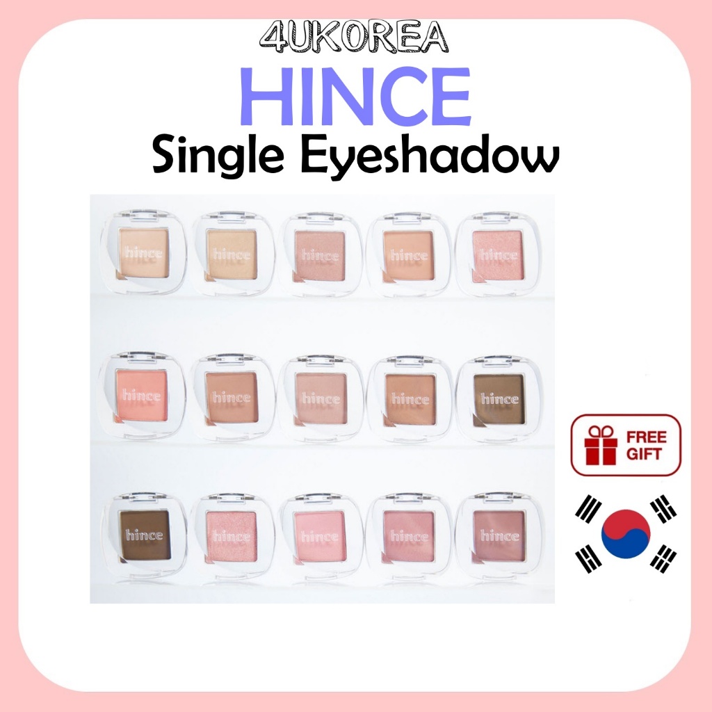 HINCE Single Eyeshadow 1.5g 20 สี / K-BEAUTY