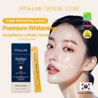 [FITinLAB] Premium Korean Glutathione & White Tomato l Mango Drink l Skin Whitening, UV Dark Spot, Brightening, Inhibit Melanin, & UV Protection l Even Tone, Pigmentation l Liposomal Glutathione l Korean Glutathione l Vitamin C l Fair Skin l Liposome