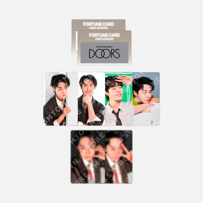 [PRE-ORDER] 2025 DOYOUNG CONCERT Doors FORTUNE SCRATCH CARD SET