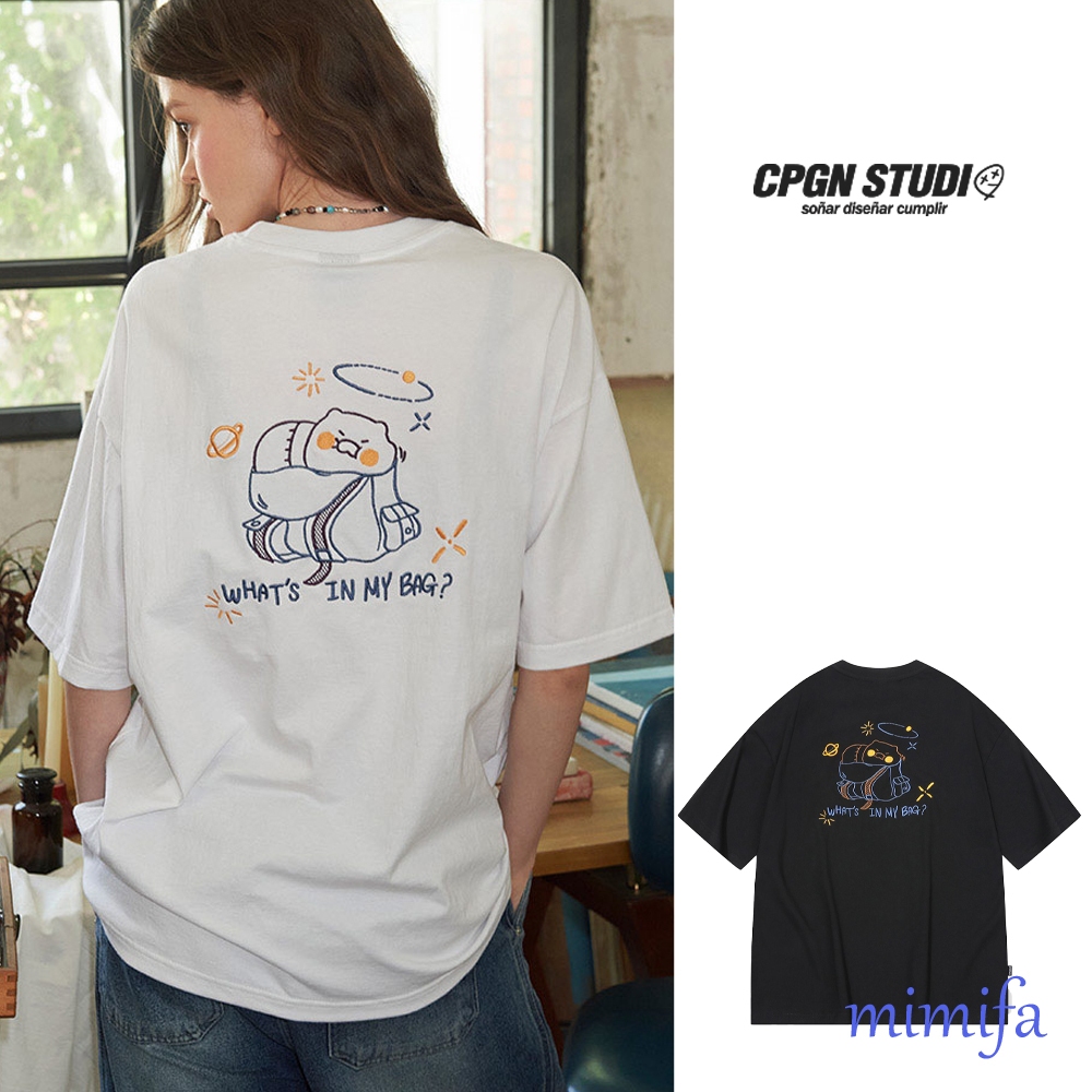 [CPGN STUDIO] [CPGN x Kakao Friends] เสื้อยืดแขนสั้นปักลาย Chunshikbek