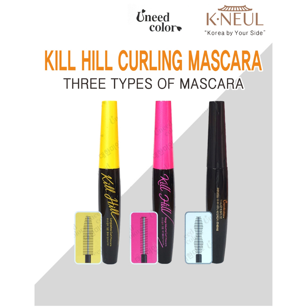 All Lady Kill Heel Waterproof Mascara 11ml– Longlash / Volume / Natural | Premium Curl & Long-Wear