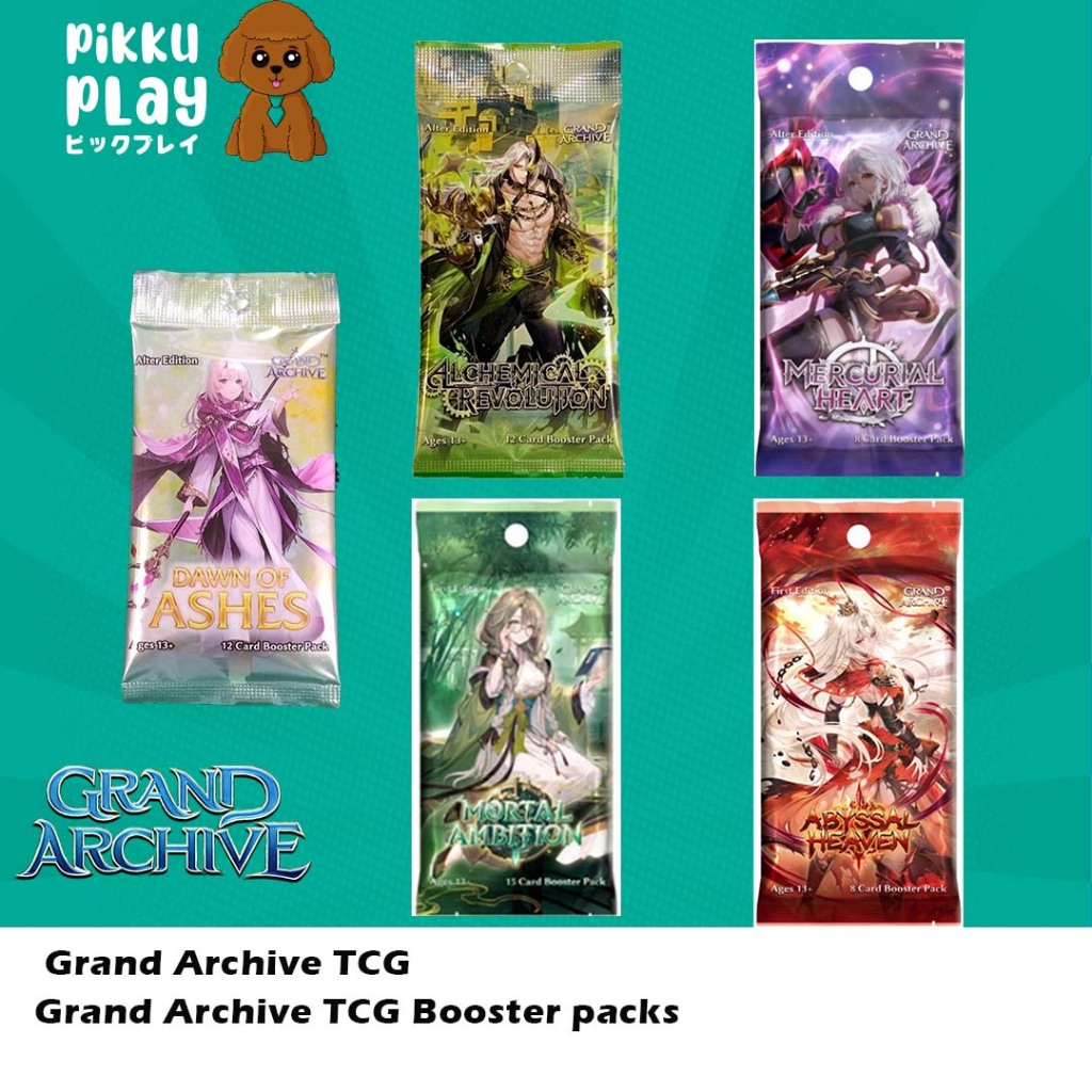 Grand Archive TCG Booster pack Mortal Ambition 1st / DOA Alter / ALC Alter / MRC Alter / HVN 1st / DTR 1st