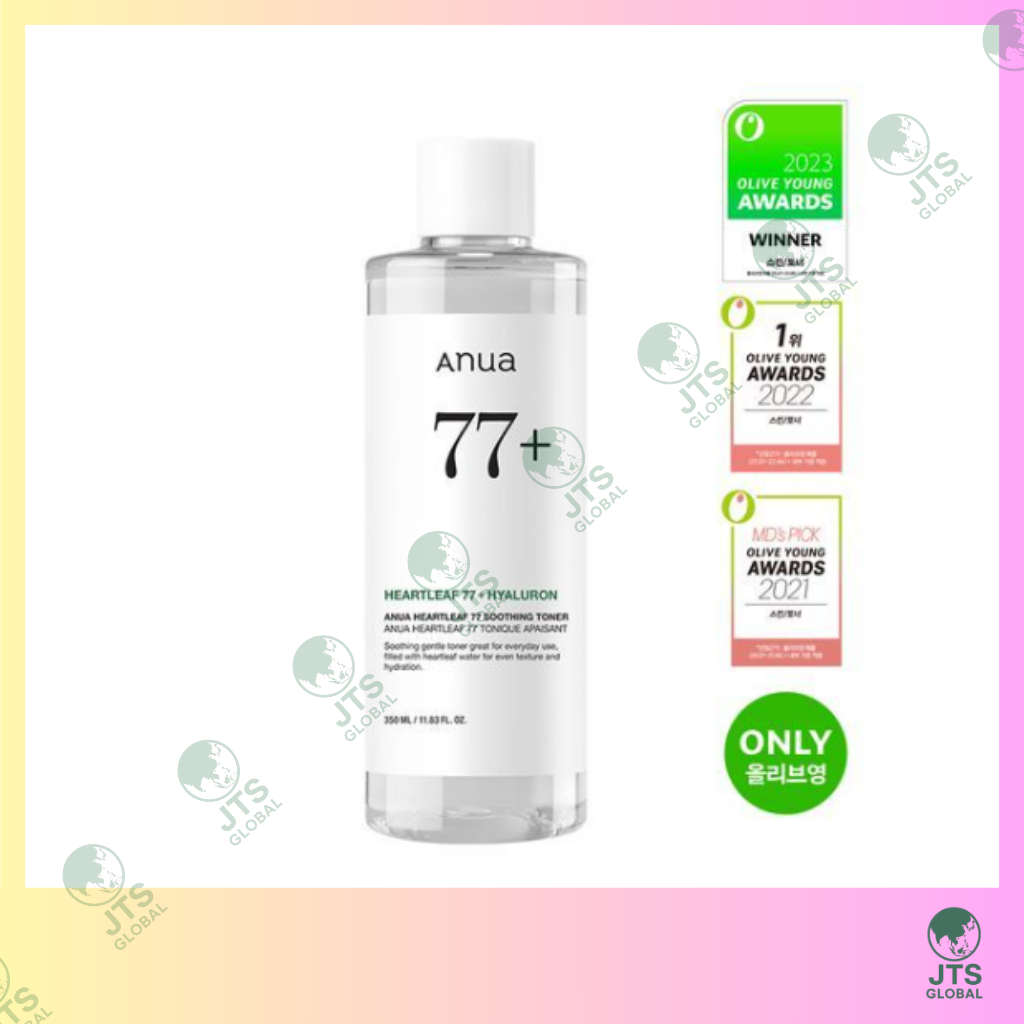 Heartleaf 77% Soothing Toner 350ml [Auna]