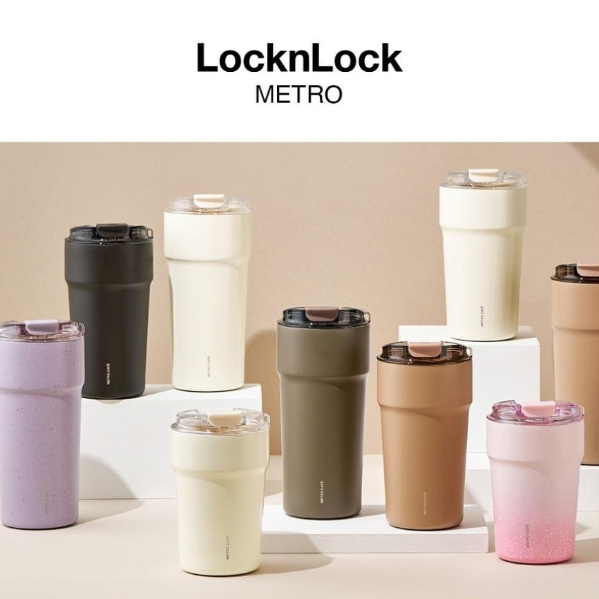 LocknLock Metro Café Ceramic Tumbler – 650มล