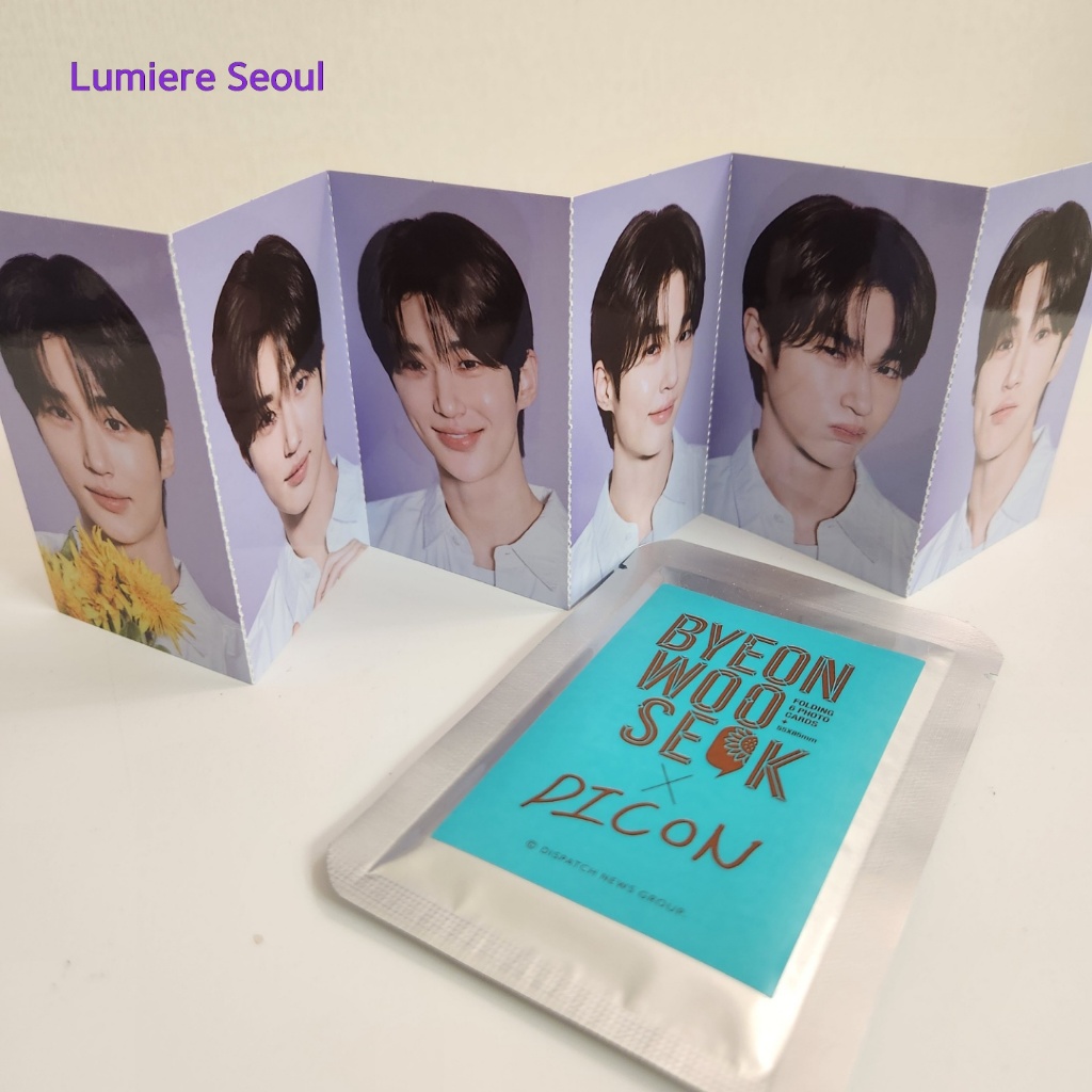 Byeon Woo Seok DICON โฟโต้การ์ดพับได้ (E ver.)