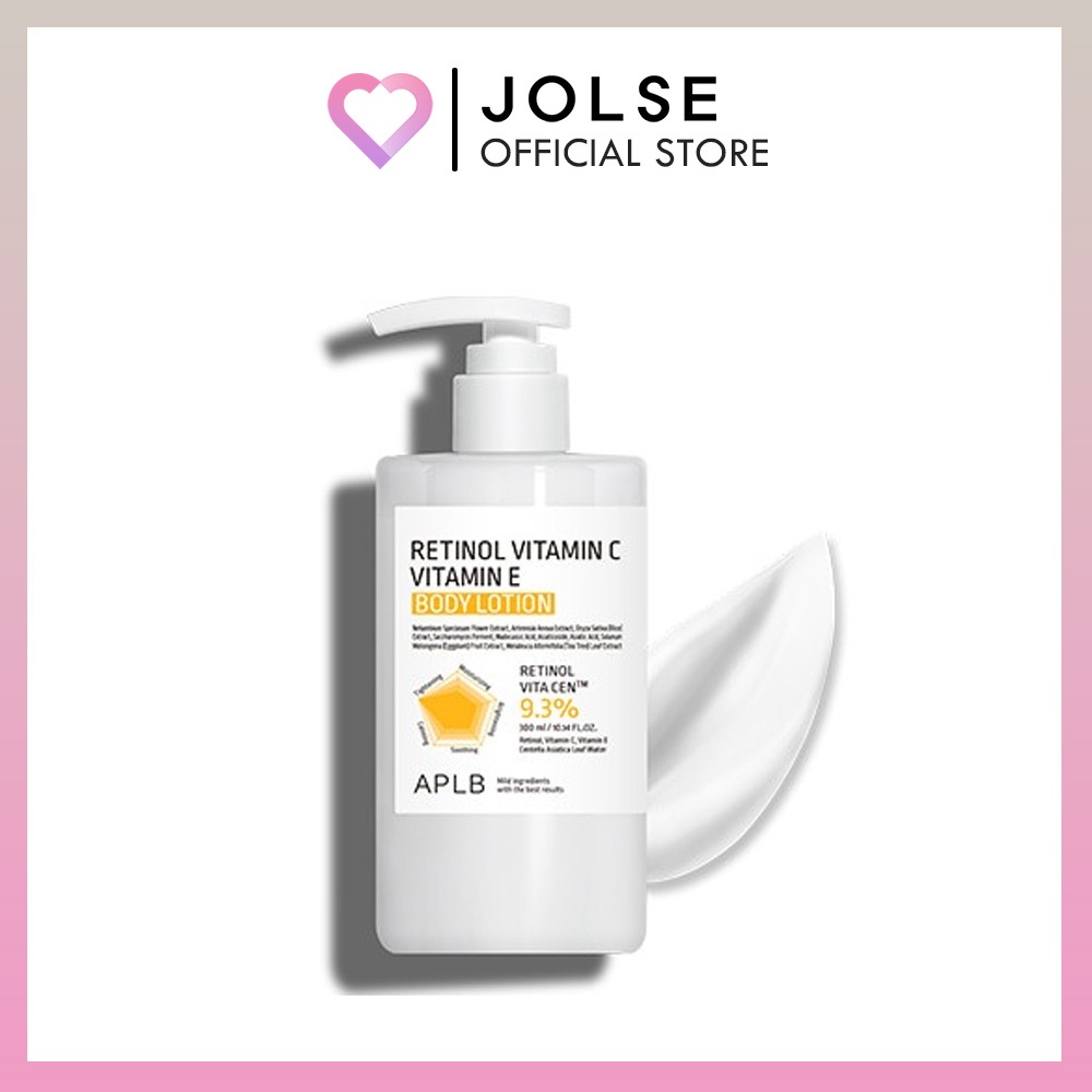 APLB Retinol Vitamin C Vitamin E Body Lotion 300ml