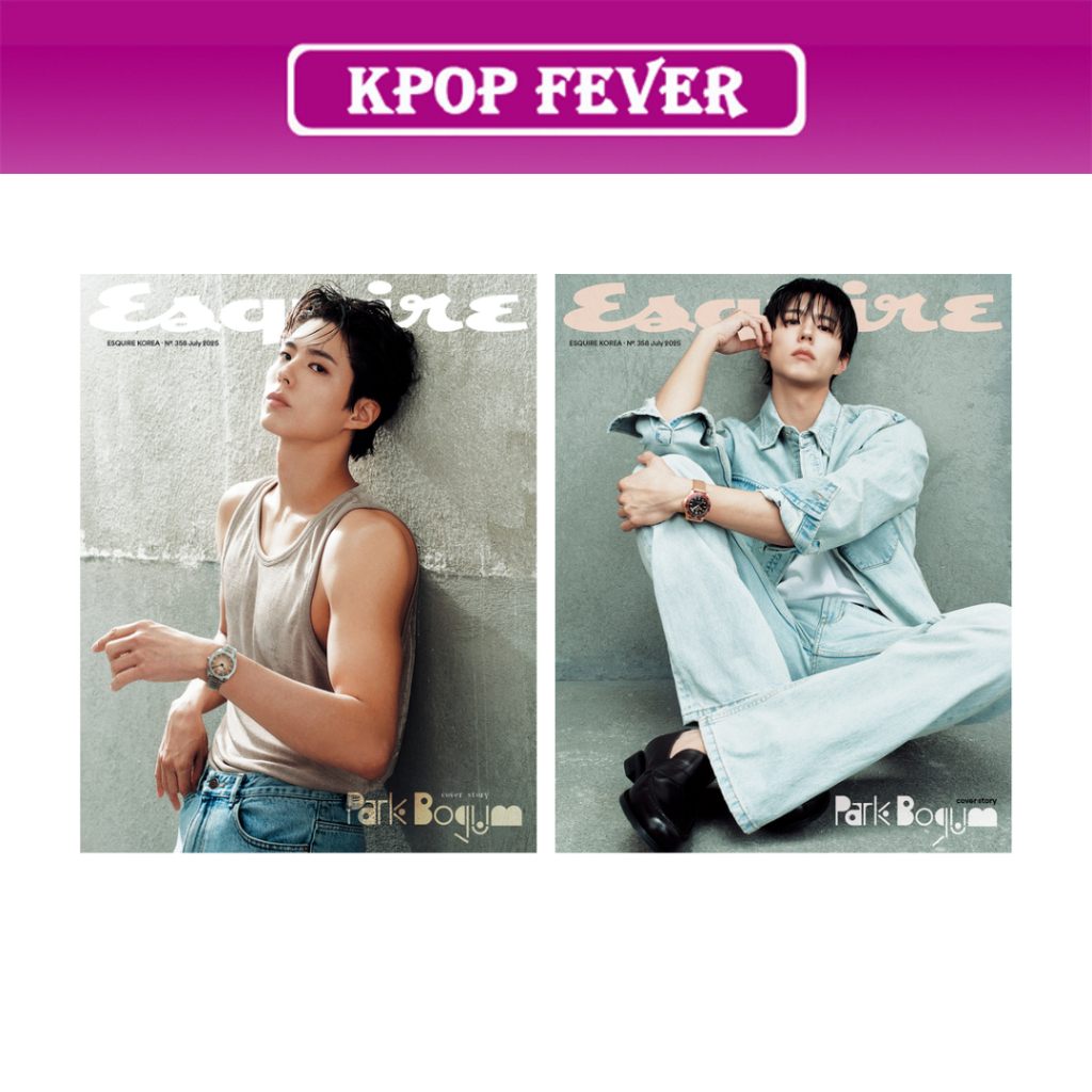 PARK BO GUM ESQUIRE 2025.07 Magazine