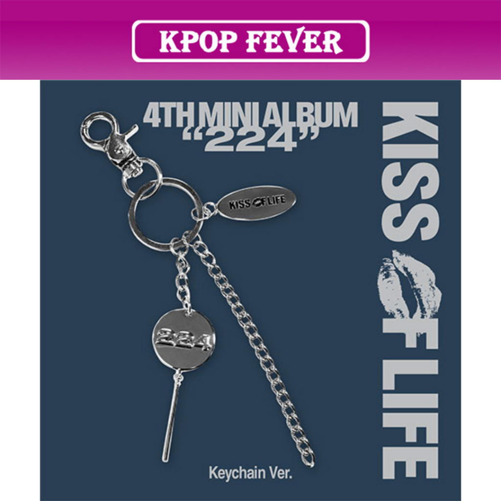 KISS OF LIFE [224] KEYCHAIN VER / 4th MINI ALBUM