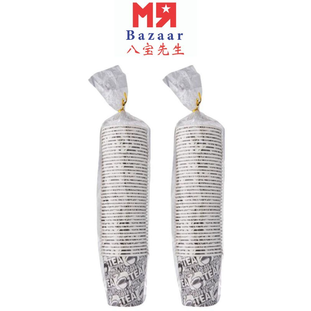 Mr Bazaar ถ้วยใช้แล้วทิ้ง 40 ถ้วย x 2 (รวม 80)