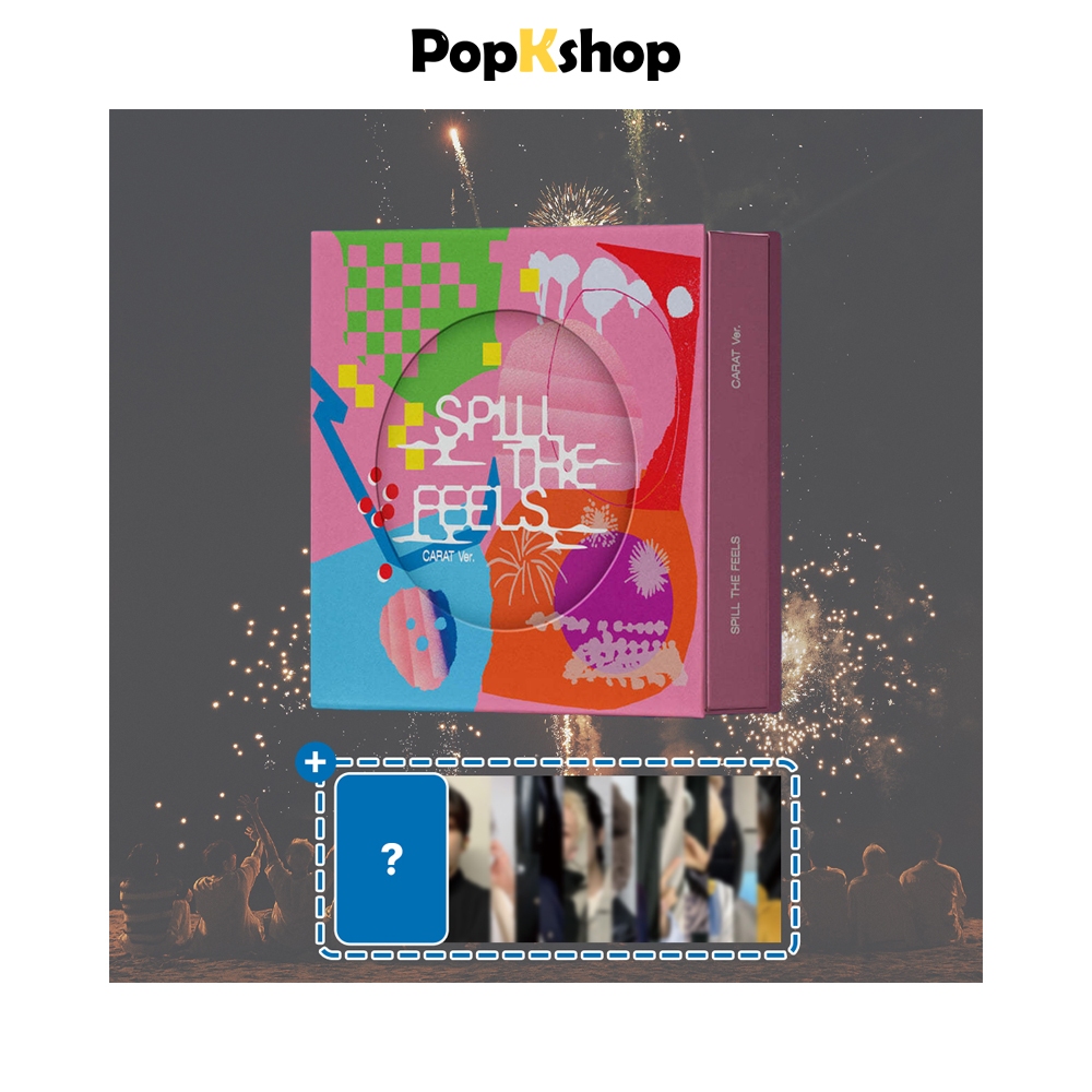 [ของแถม] SEVENTEEN SVT 12th Mini Album [ SPILL THE FEELS ] CARAT Ver (LOVE, MONEY, FAME)