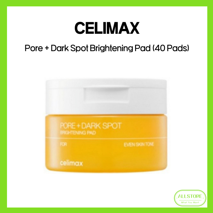 [CELIMAX] Pore + Dark Spot Brightening Pad (40 แผ่น)