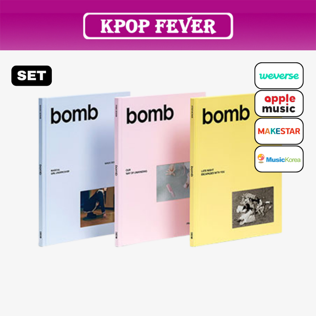 ILLIT [bomb] Photobook Ver (SET) / 3rd Mini Album