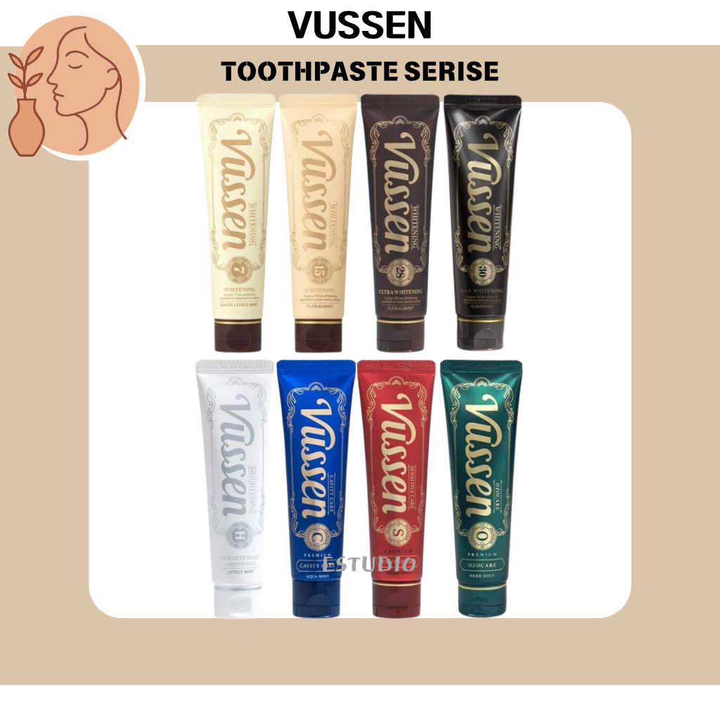 VUSSEN TOOTHPASTE SERIES จัดส่งเกาหลี