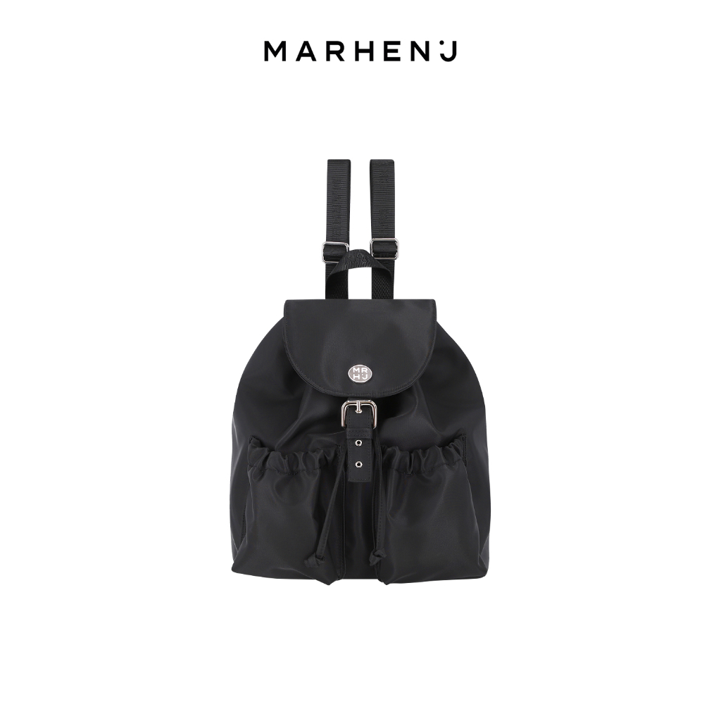 MARHEN.J Scarlet Backpack Lightweight Recycle Nylon Korea Bag 2 สี - สีเบจ / สีดํา