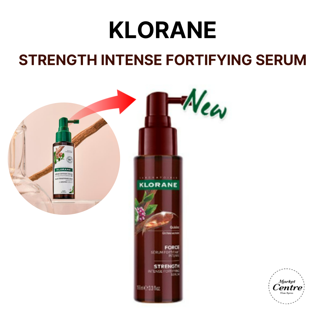 KLORANE Quinine และ Edelweiss STRENGTH INTENSE FORTIFYING SERUM 100ml