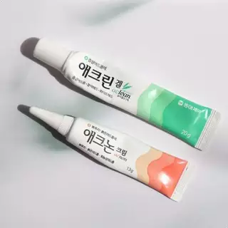 [Dong-A Pharm] Acne Care Trio - Acnon Cream13g, Aclean Gel 20g, Noscarna Gel 10g, 20g - เกาหลี