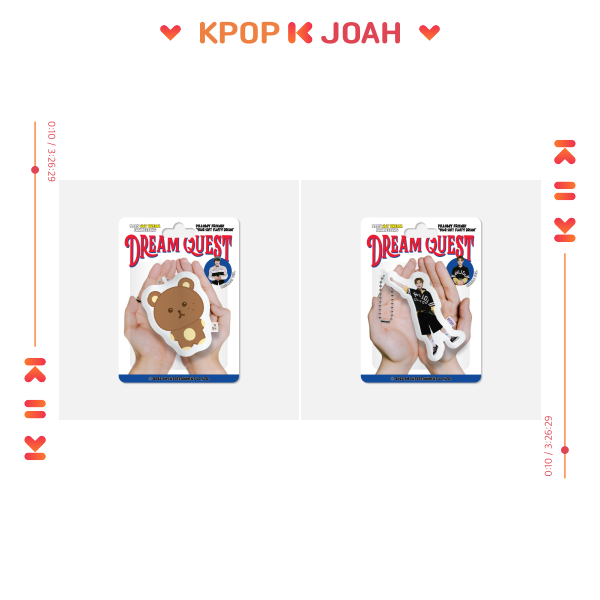 (CHARACTER CUSHION KEYRING / CUSHION KEYRING) NCT DREAM [DREAM QUEST] 2025 FANMEETING OFFICIAL MD (1