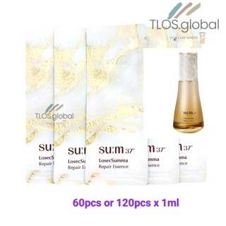 60pcs or 120pcs Su:m37 LosecSumma Repair Essence Sum37 1ml