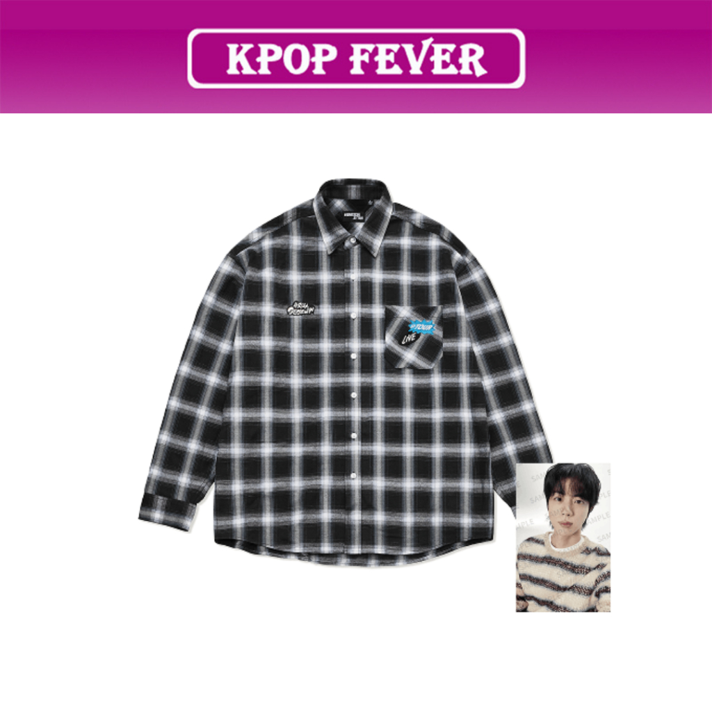 JIN (BTS) [RUNSEOKJIN] EP. TOUR MD / Check Shirt