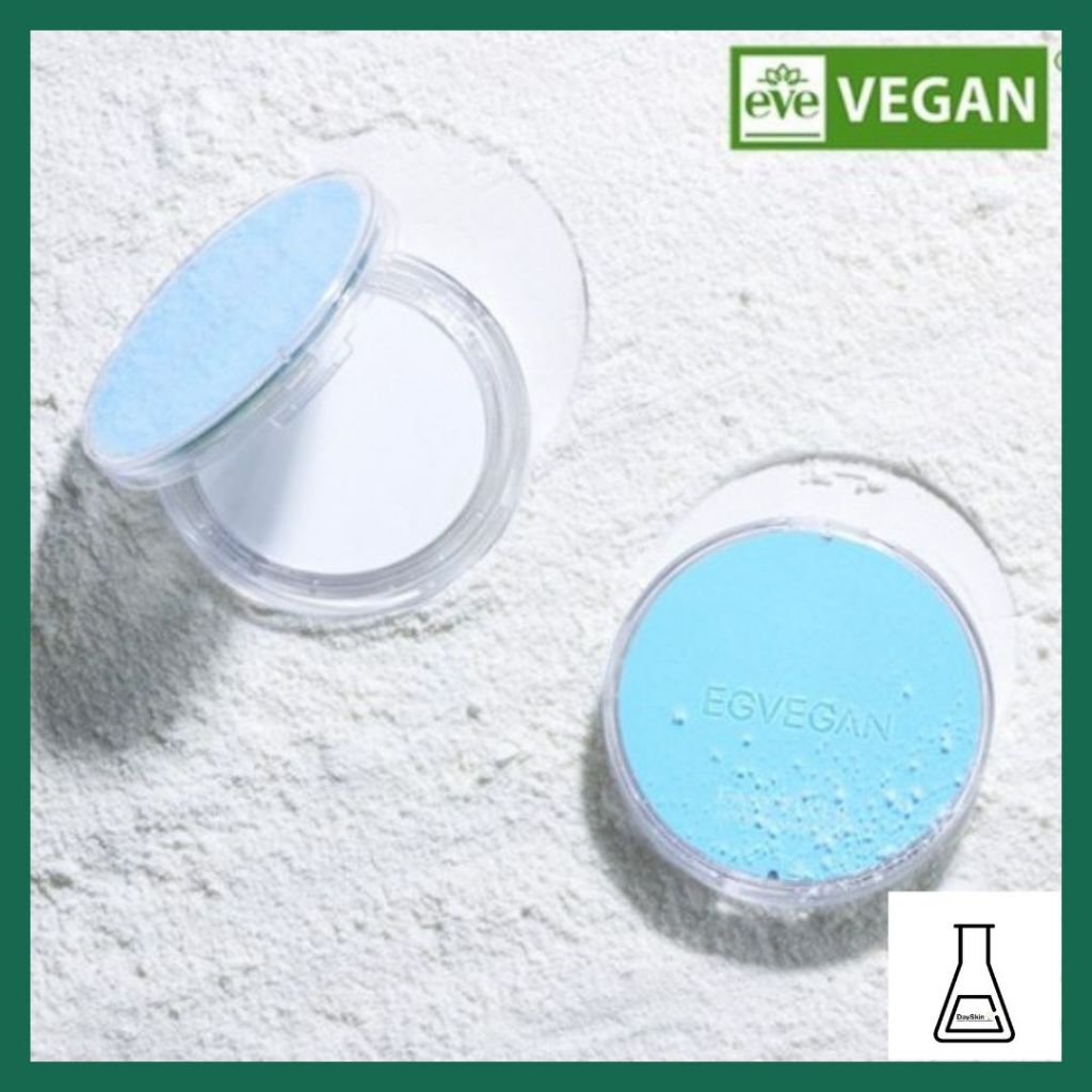 [EGVEGAN] Easy Fixer Powder Pact, No Sebum Oil Paper Oil Cut Finish พร้อมแปรง