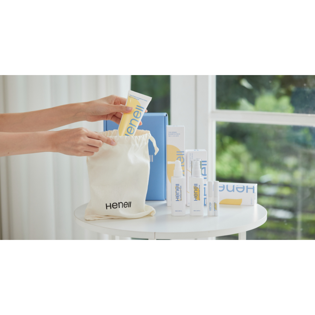 [HENELL] The Spring Shampoo Pack / Hair Serum / Hair Tonic