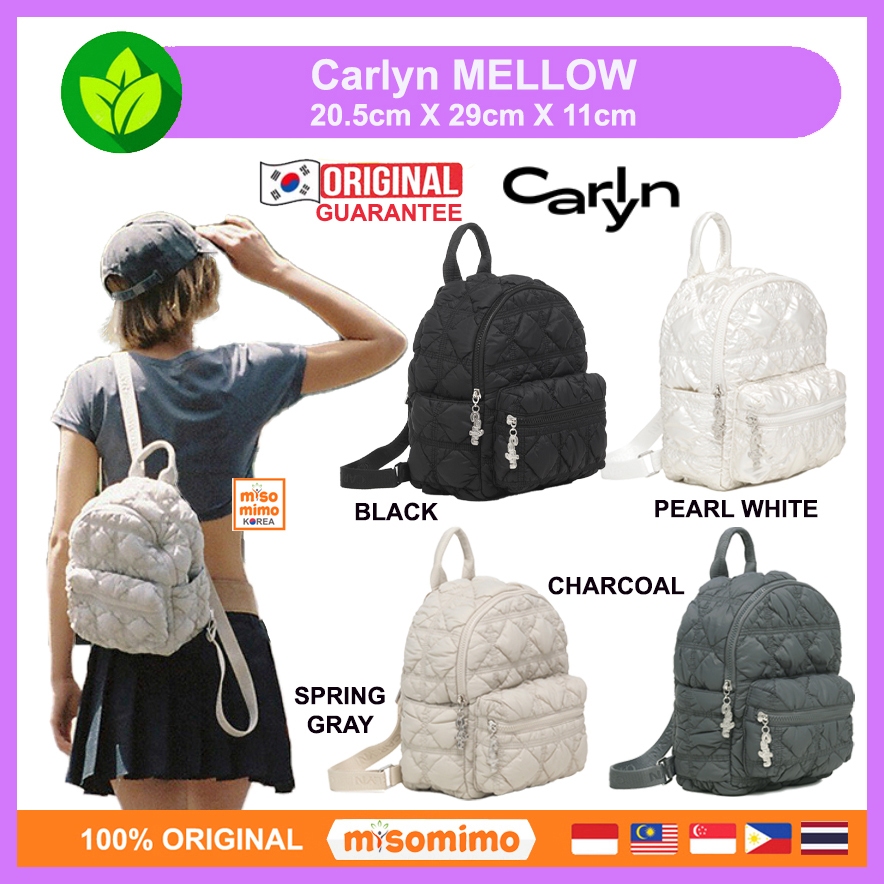 ❤️แท้ / พร้อมส่ง❤️ Carlyn MELLOW BACKPACK BAG H75130010 ของแท้ 100%