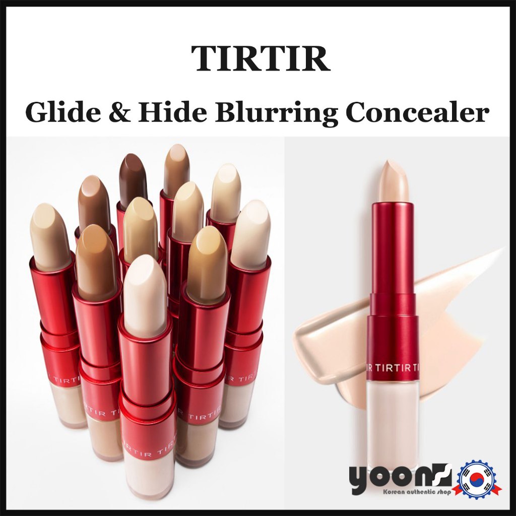 [TIRTIR] Glide & Hide Blurring Concealer 4g + 4g_จากเกาหลี