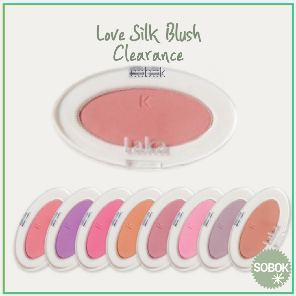 [sobok Clearance] LAKA Love Silk Blush Clearance ☆702 Fantasy 2026.10.24(yyy.mm.dd)