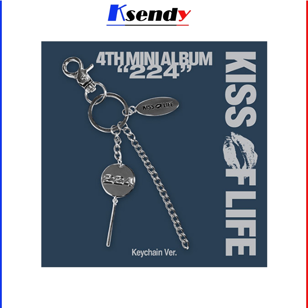 KISS OF LIFE 4th Mini Album [ 224 ] Keychain Ver.