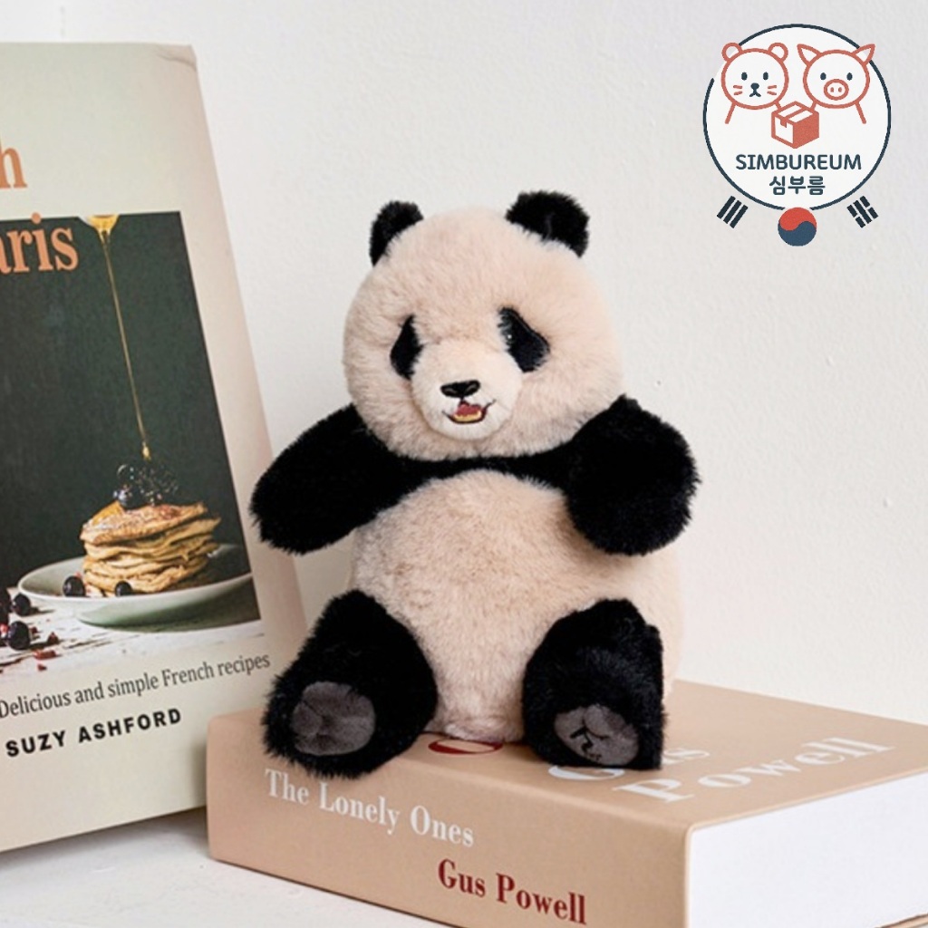 [Everland] เกาหลีอย่างเป็นทางการ Bao Family Panda Fubao ตุ๊กตาตุ๊กตาของเล่น