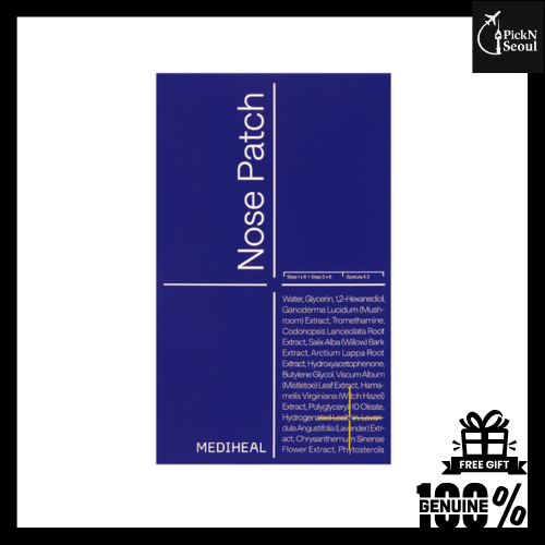 Mediheal Blackhead Melting Clear Nose Patch ชุด 3 ขั้นตอน (Step 1 x6 + Step 2 x2 + Step 3 x6)