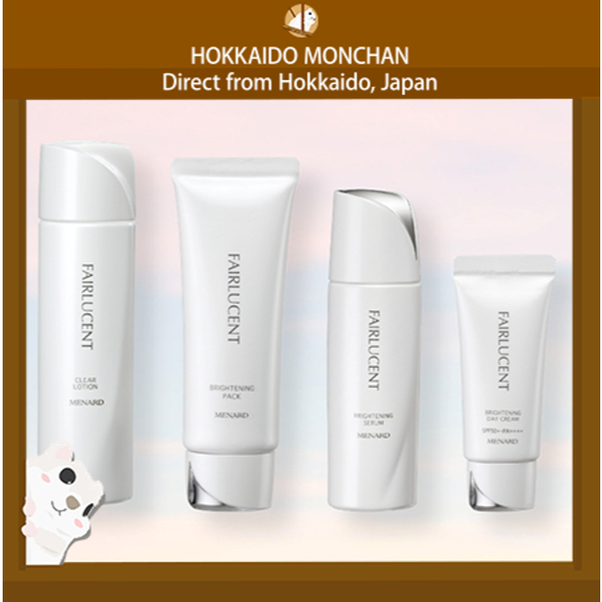 【Hokkaido Monchan, Direct from Japan】MENARD FAIRLUCENT Brightening Series Lotion/Serum/Sunscreen/Mas