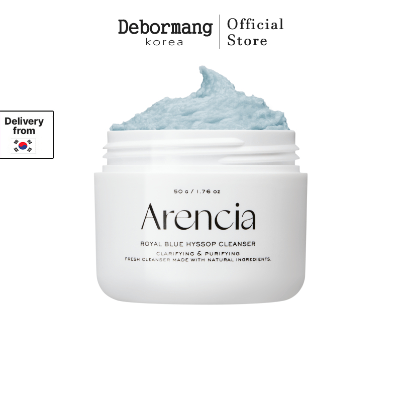 Arencia Royal Blue Hyssop Rice Mochi Cleanser 120g