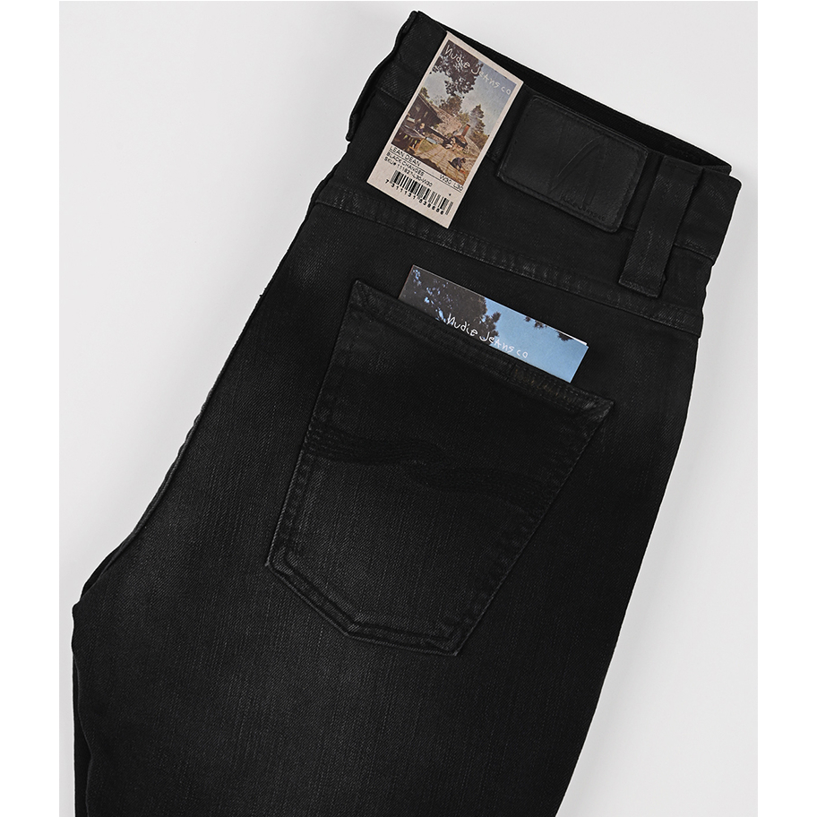 Nudie Jeans - Lean dean black การเปลี่ยนแปลง