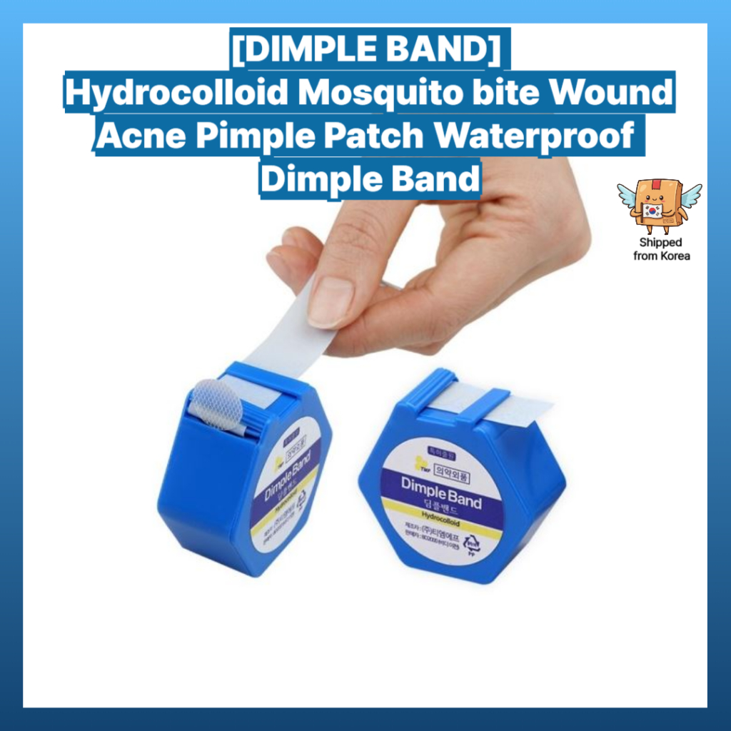 [Dimple Band] Hydrocolloid ยุงกัด Wound Acne Pimple Patch กันน้ํา Dimple Band