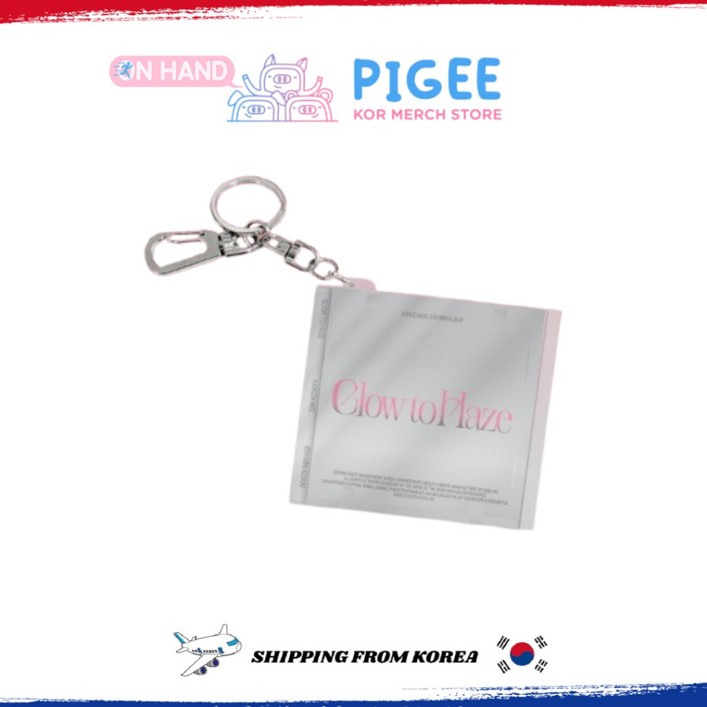 KANG DANIEL [ GLOW TO HAZE ] 6TH MINI (MINI CD KEYRING Ver)