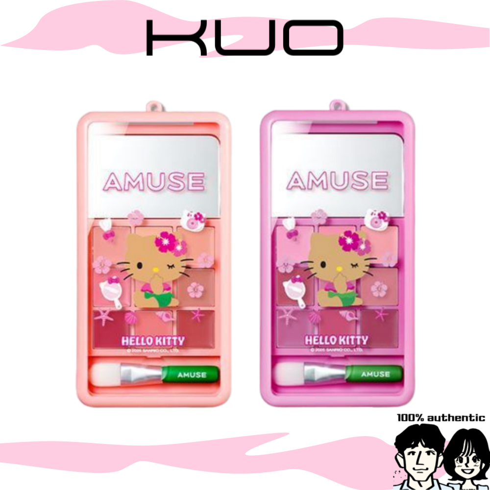 [AMUSE X HELLO KITTY] LIP & CHEEK PALETTE PHONE
