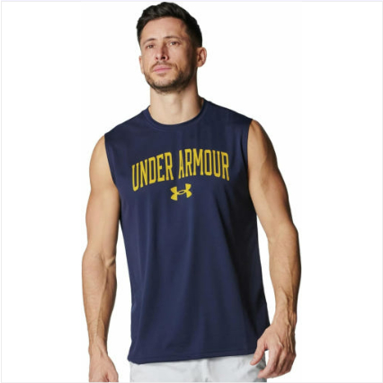 เสื้อแขนกุด UA Tech Graphic