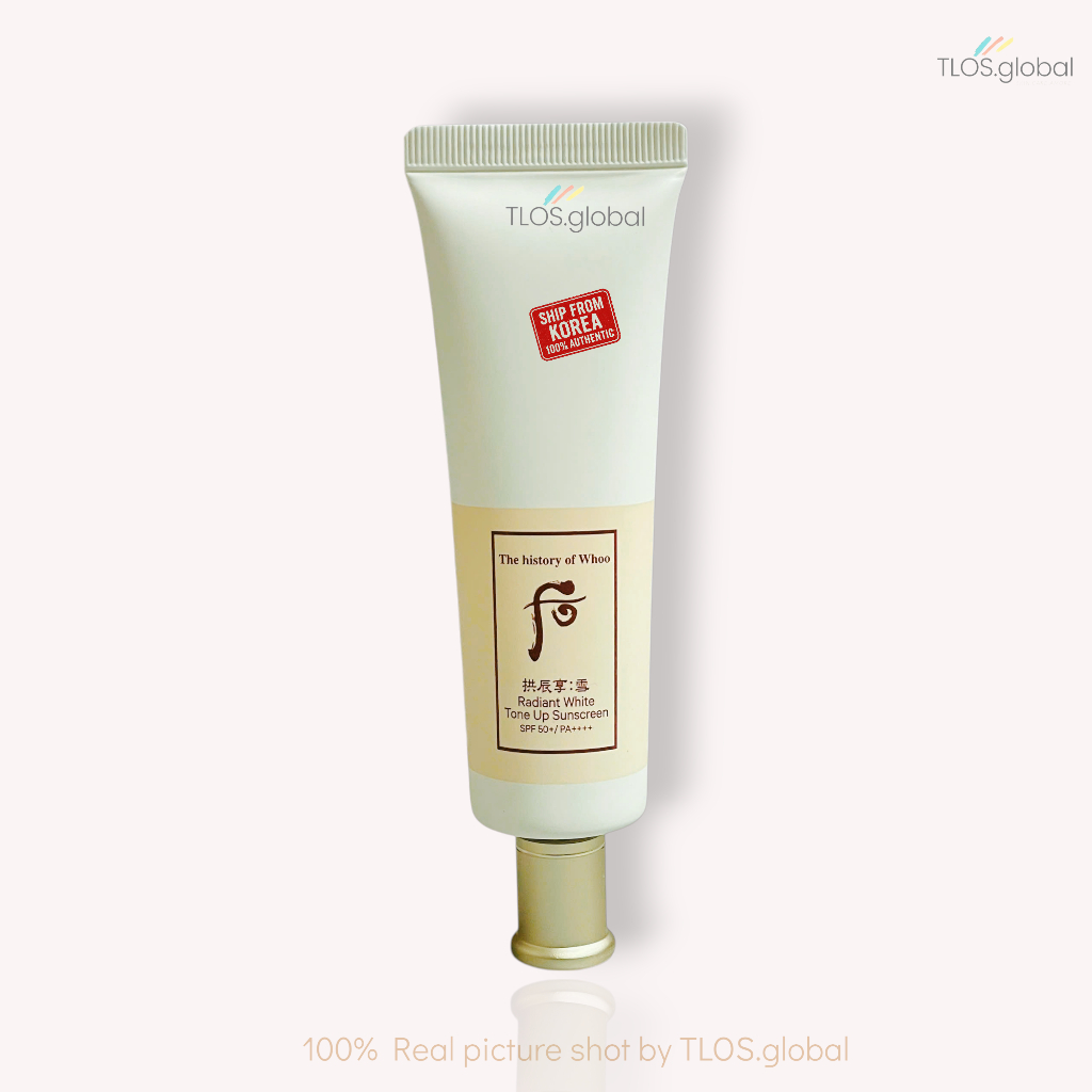 วันที่ 2028  Whoo Radiant White Tone Up SPF50+ PA++++ UV Protect - Brightening - รูปที่ 2