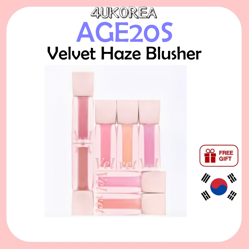 AGE20S Velvet Haze Blusher 4.2ml – 7 สี / K-BEAUTY