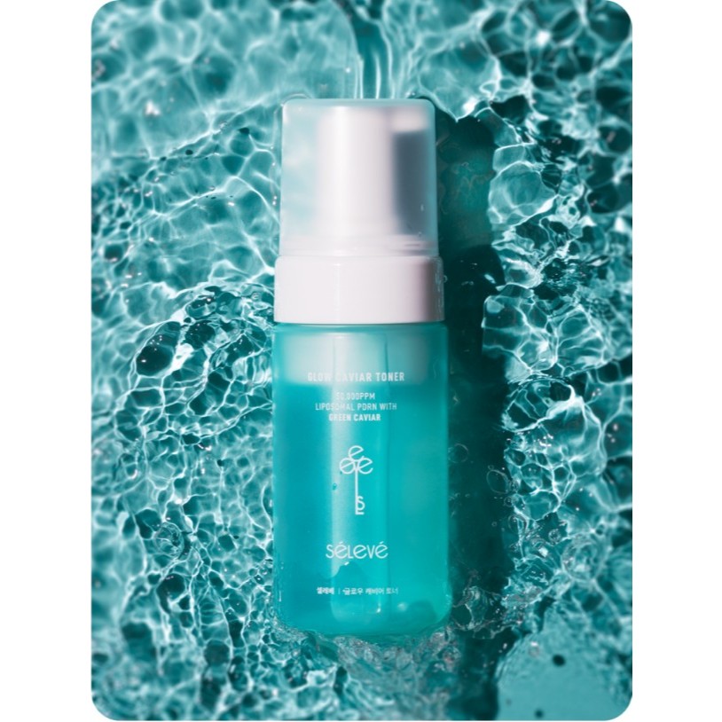 SELEVE Glow Caviar PDRN Bubble Toner (ปิ๊กของ Jadoo)