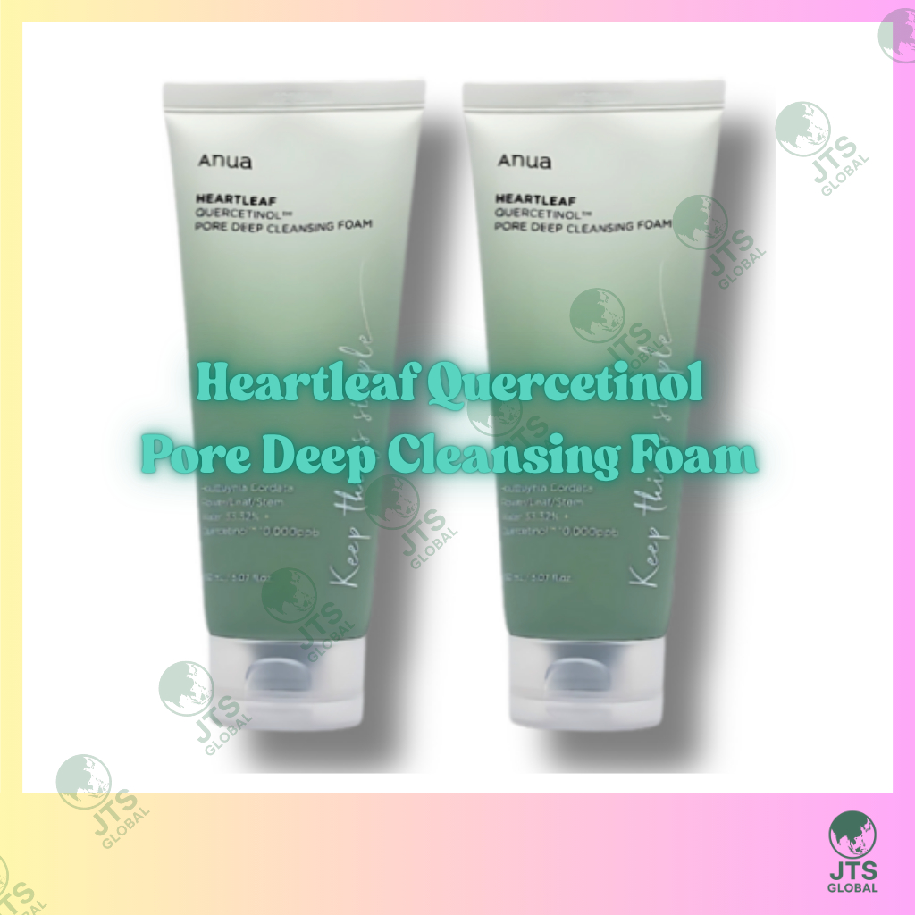 Heartleaf Quercetinol Pore Deep Cleansing Foam 150ml 1+1 [ANUA]